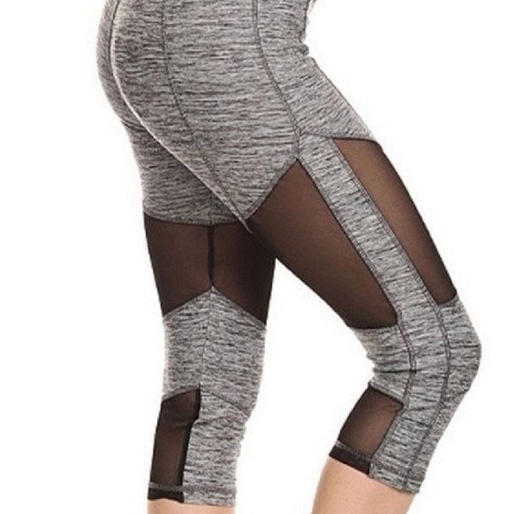 Electric Yoga Cool Up In Mesh Capri - Picture 2 of 6